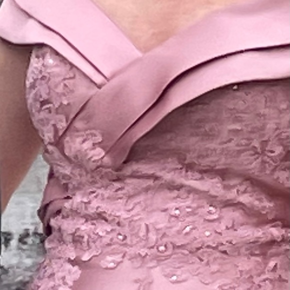 Gia Franco 12005 off the shoulder Mother of the Bride Dress - Picture 9 of 9